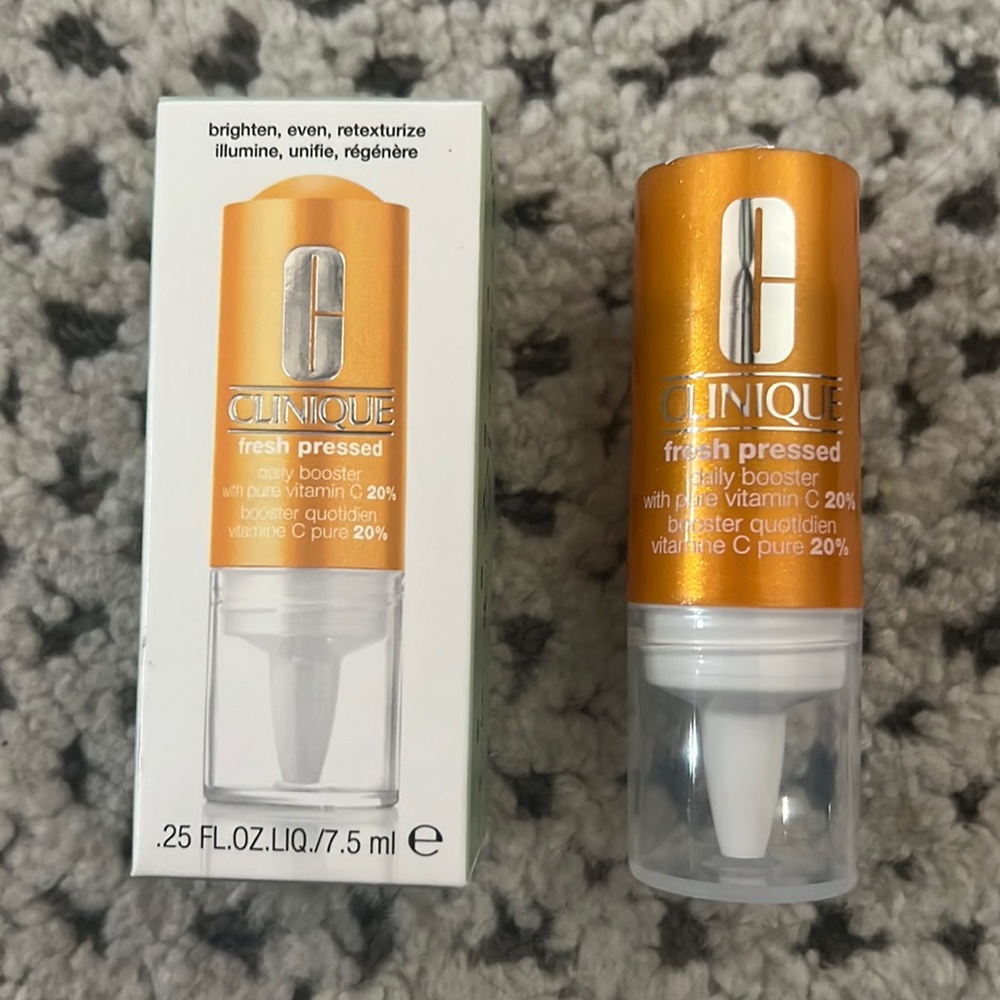Clinique Fresh Pressed Daily Booster with pure vitamin C 20%